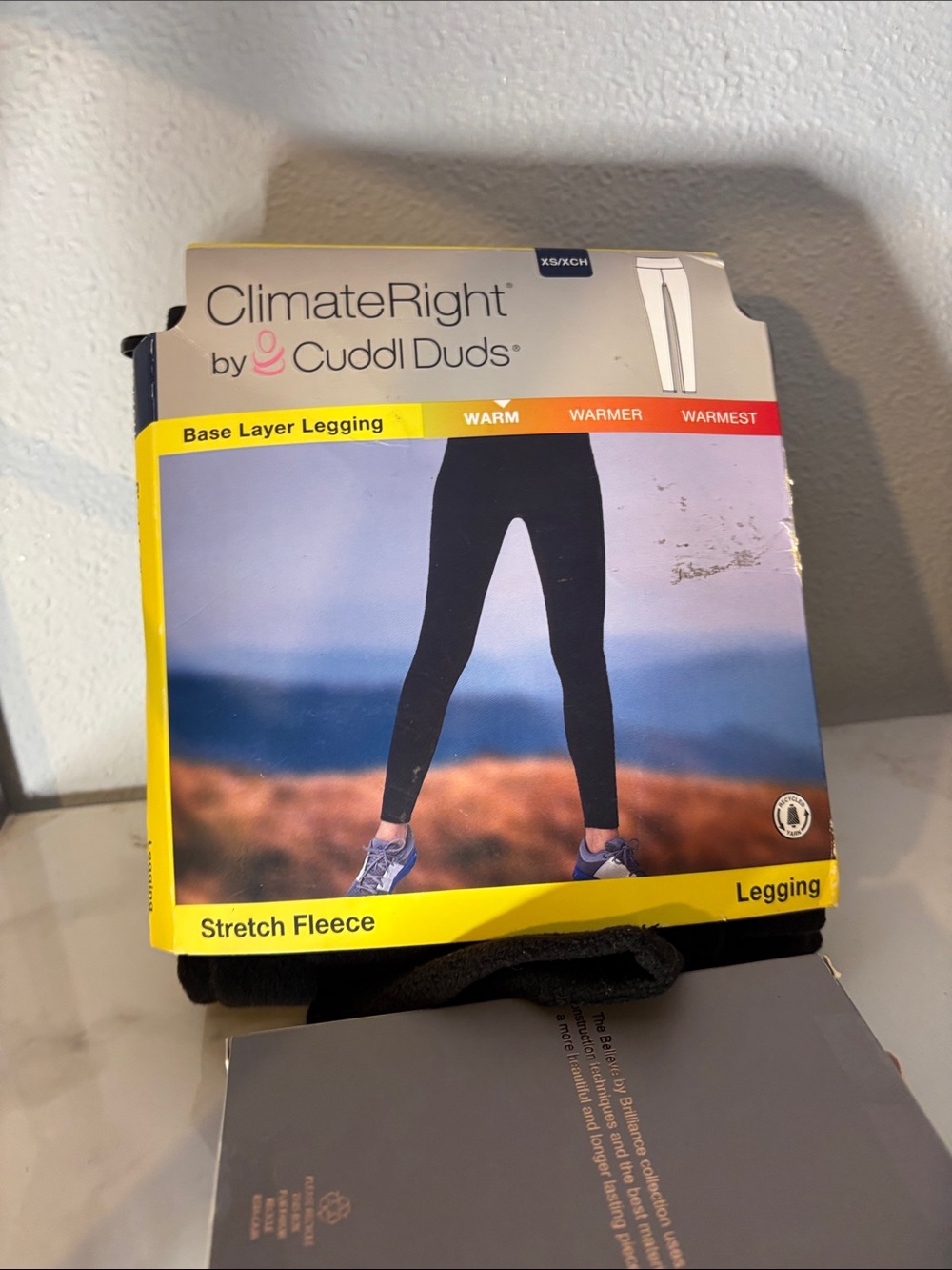 Cuddl Duds Women’s Stretch Fleece Legging - Black